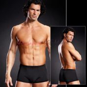 Черные транк-боксеры из микрофибры L/XL (48-50)