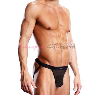 Мужские черные джоки с широкой резинкой L/XL (48-50)