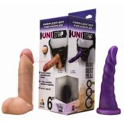 Комплект страпон "uni strap 6" трусики с двумя насадками