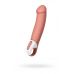 Реалистичный вибромассажер satisfyer vibes master из силикона бежевого цвета, 12 режимов вибрации