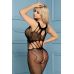 Костюм-сетка и стринги Candy Girl Jazmyn черные, OS