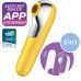 Вакуумный вибромассажер Satisfyer Dual Love Yellow
